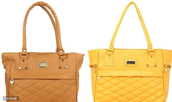 Alluring Resin Handbags For Women And Girls - Pack Of 2