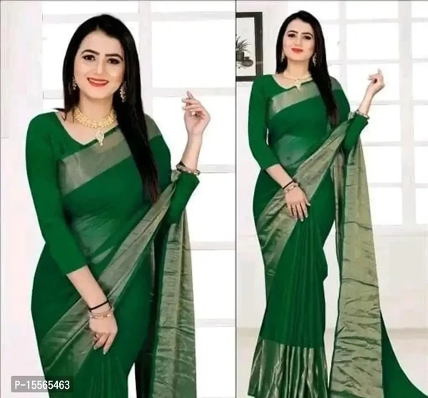 Stylish Fancy Chiffon Saree With Blouse Piece For Women