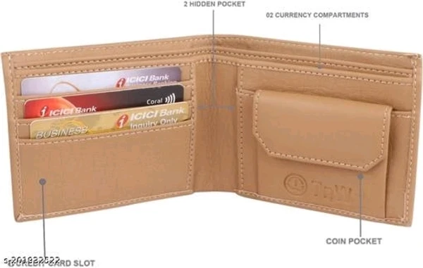 Men Casual Artificial Leather Wallet For Men 
