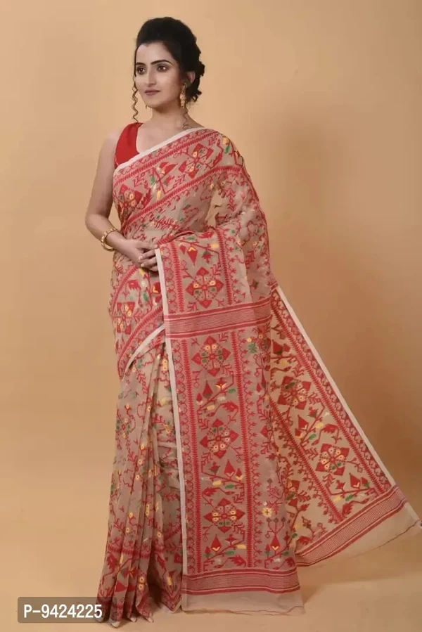 Classy Cotton Jamdhani Saree For Women