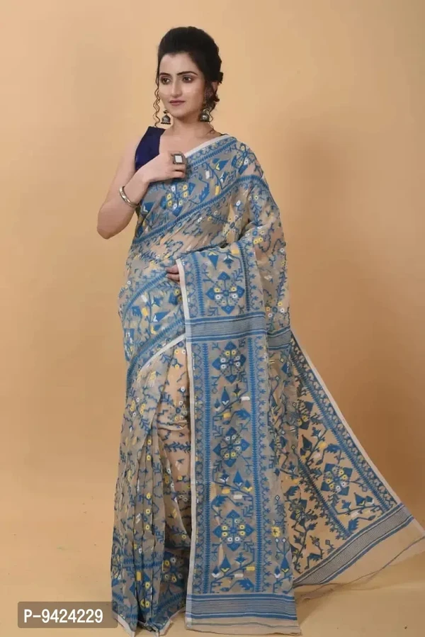 Classy Cotton Jamdhani Saree For Women