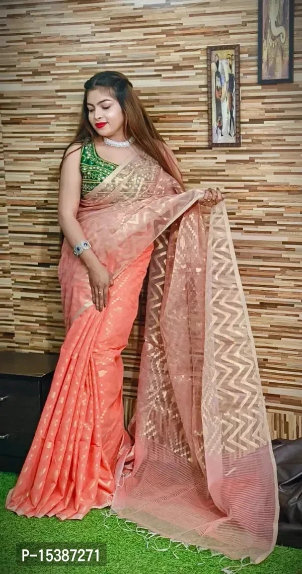 HandLoom Dhakai Jamdani  saree 