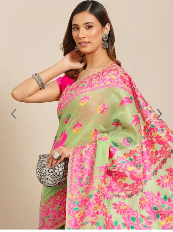 Jamdani Silk Cotton Saree 