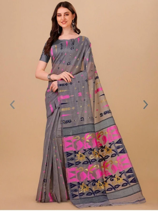 Jamdani Silk Cotton Saree 