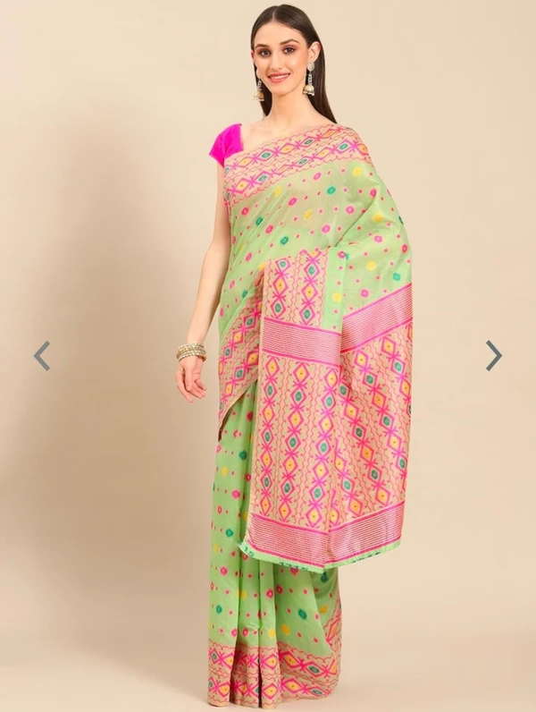 Jamdani Silk Cotton Saree 