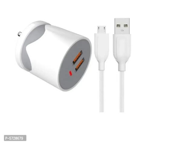 Vizio Fast Charger Power Hub Wall Charger With 3.4 Amp/5v Dual Sub Port Fast Charging Data Cable