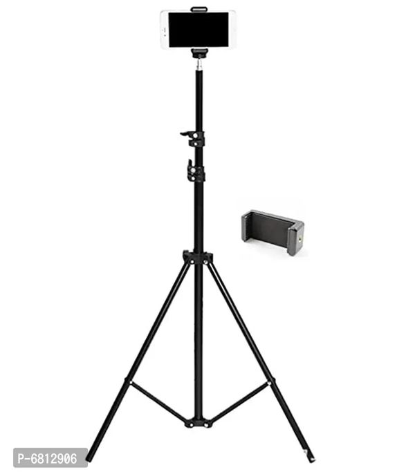 Adzoy 6.9 Feet Strong Metal Mobile Phone Tripod/camera Stand