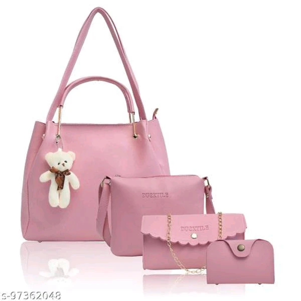 Teddy Combo Handbags Set 