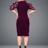 Classy Moder Women Dress - XL