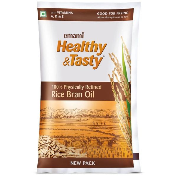 Emami Healthi Testi  Rice Bran Oil 1 L