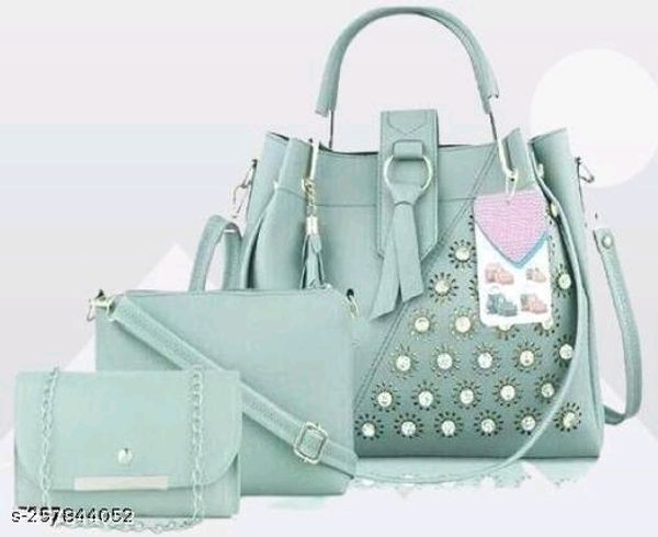 Handbag Combo Bags New Stylish Design Women & Girls Stylish Handbag 