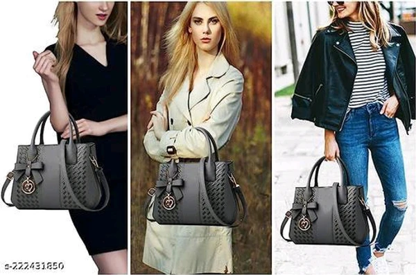 PU Leather stylish handbag/Shoulder Bag For Women & Girls Trendy Branded Handbag