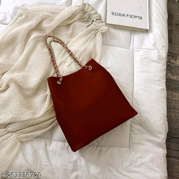 Women Maroon Shoulder Bag - Extra Spacious Pack Of 1pc