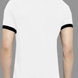 Ausk Men's Cotton Henley Neck Half Sleeve Solid Regular Fit T-shirts