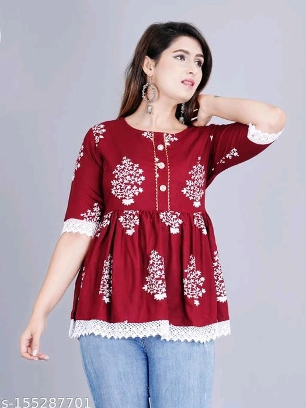 Pretty Sensational Women Tops & Tunics  - M