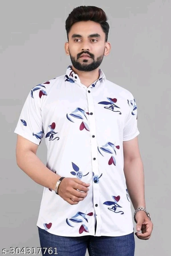 Men Regular Fit Solid Casual Shirt - L