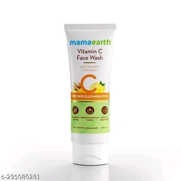 Mamaearth Vitamin C & Turmeric Face Wash 100ml