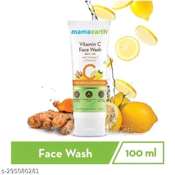 Mamaearth Vitamin C & Turmeric Face Wash 100ml