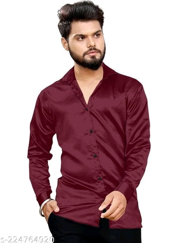 Men Formal Casual Shirt - M