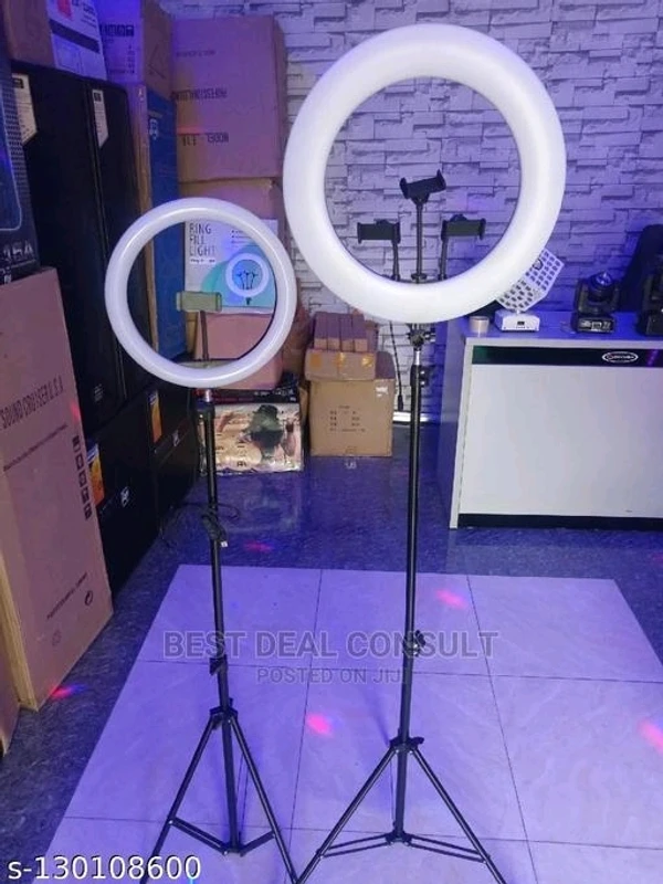 New 10 Inch Ring Light With Stand Tripod