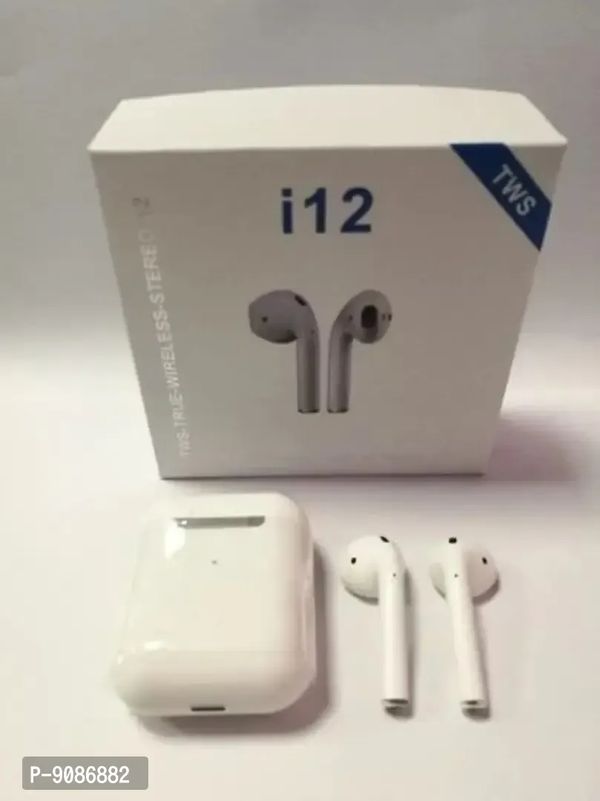 i12 Blootooth Earbuds White