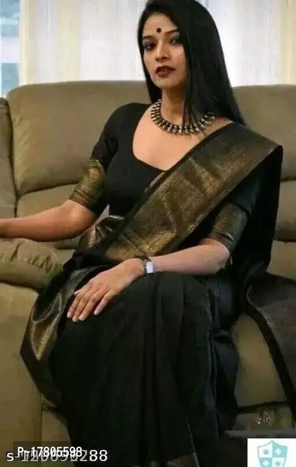 Women Stylish Chiffon Printed Saree with Blouse piece 