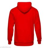 Fashion And Youth Style Unisex Life Line Design Printed Hooded Sweatshirt - L