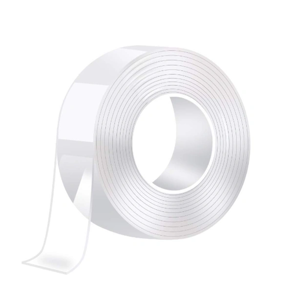 Multipurpose Double Sided Gel Grip Tape Heavy Duty (3 mtr) - 3 meter, Transperent