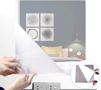 Glass Wall Sticker 2 x 3 (5 Ft) - 40 x 40 x 0.5 Centimeters, Glass, Acrylic