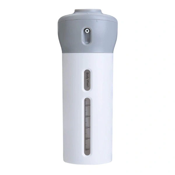 4 in 1 Travel Dispenser Bottle Set - 16.5cm x 5.2cm, Multi Color, Plastic