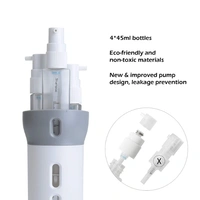 4 in 1 Travel Dispenser Bottle Set - 16.5cm x 5.2cm, Multi Color, Plastic