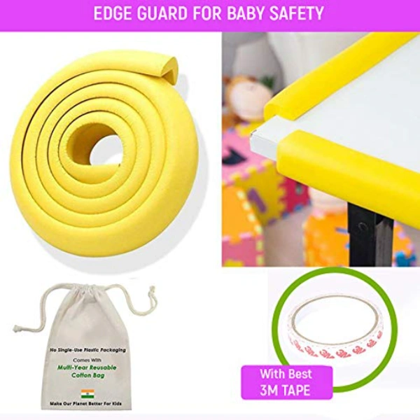 Child Safety Sagery Furniture Edge Guard - 2 m, Multi Color