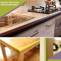 Child Safety Sagery Furniture Edge Guard - 2 m, Multi Color