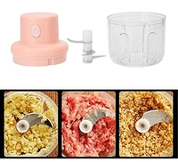 Electric Garlic Crusher Machine 250 ml - 20 x 20 x 20 cm, Multi Color