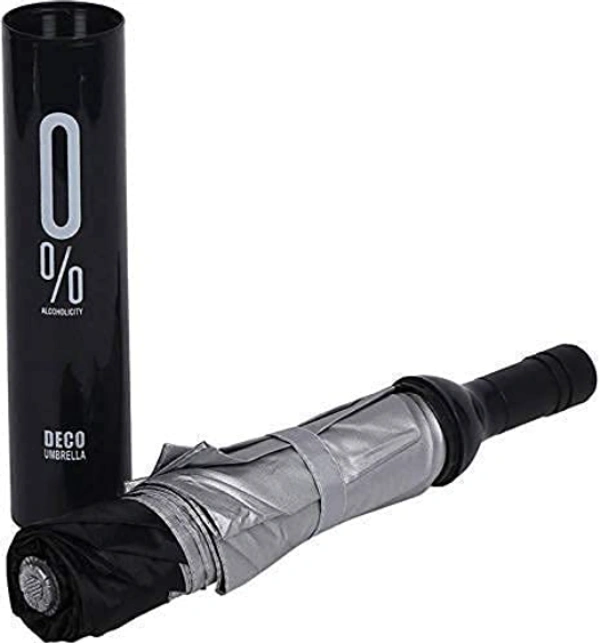 UV Protection, Rain, Windproof Double Layer Umbrella with Bottle Cover - Multi Color, Nylon, Frame Material: Aluminum
