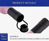 UV Protection, Rain, Windproof Double Layer Umbrella with Bottle Cover - Multi Color, Nylon, Frame Material: Aluminum