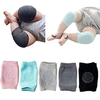 Baby Knee and Elbow Crawling pad - 2 Pair - Multi Color, Cotton and Elastic