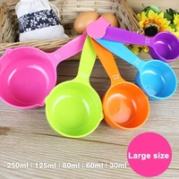 Kitchen Cooking and Baking Measurement Measuring Cups Spoons Set - 1 Set of 5 Pieces - 13 x 9 x 8 cm, Multi Color, Plastic