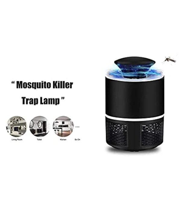 USB Powered Electronic LED Mosquito Killer Machine Lamp - Black