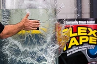 4 x 5' Rubberized Waterproof Flex Tape - 4 x 5', White, Rubber