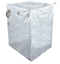 Front Load Washing Machine Cover for 5.5 Kg 6 Kg & 6.5 Kg - 50 cm X 63 cm X 81cm, Multi Colpr