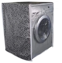 Front Load Washing Machine Cover for 5.5 Kg 6 Kg & 6.5 Kg - 50 cm X 63 cm X 81cm, Multi Colpr