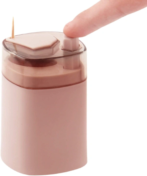 Toothpick Holder, Dispenser Box - Multi Color, PP+ABS