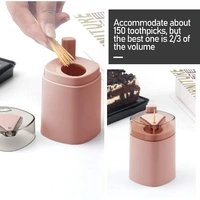 Toothpick Holder, Dispenser Box - Multi Color, PP+ABS