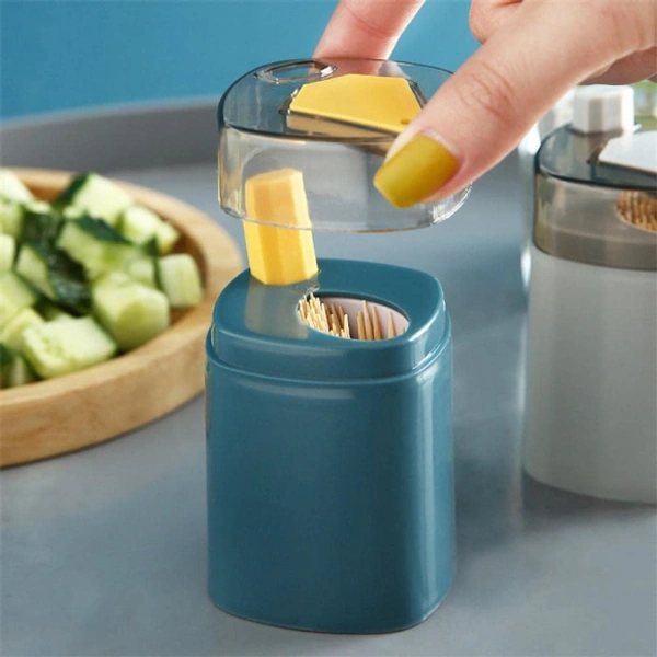 Toothpick Holder, Dispenser Box - Multi Color, PP+ABS