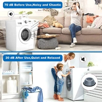 Anti Vibration Pads for Washing Machine and Dryer - Universal Size - 8.8 cm x 3.8 cm, Multi Color