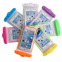 Waterproof 6.5 inch Mobile Cover Pouch - Transparent, Polyvinyl Chloride