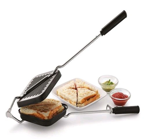 Stylolook Sandwich Maker - Black, Free