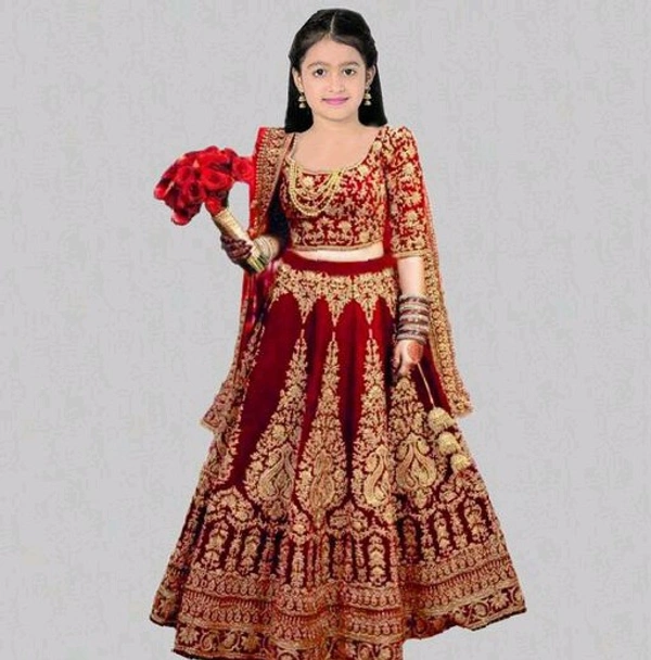 Stylolook Fency Kids Lehanga Cholli - Multicolour, 4To9years