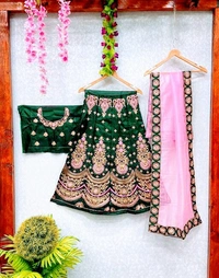Stylolook Fency Kids Lehanga Cholli - Multicolour, 4 To 11 years